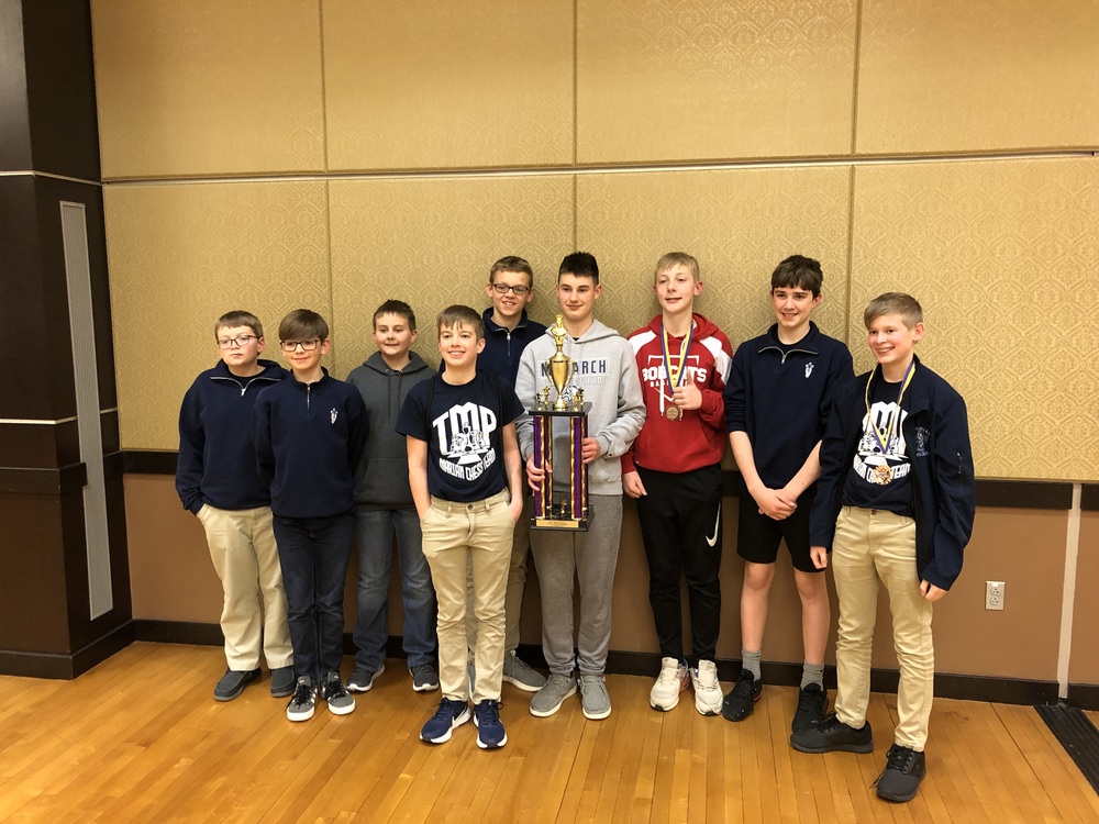 JH Chess Team Photo 2022-23