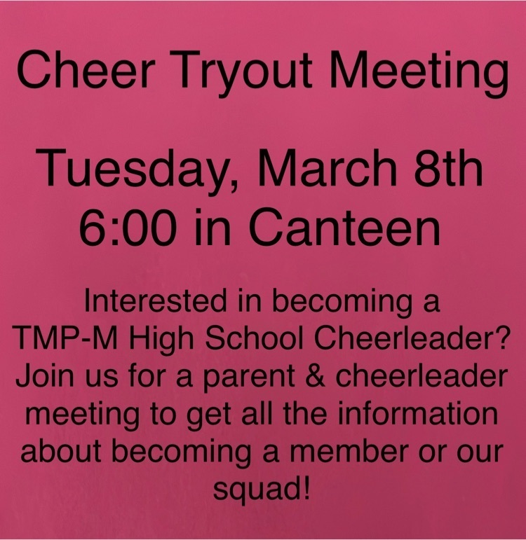 Cheer tryouts