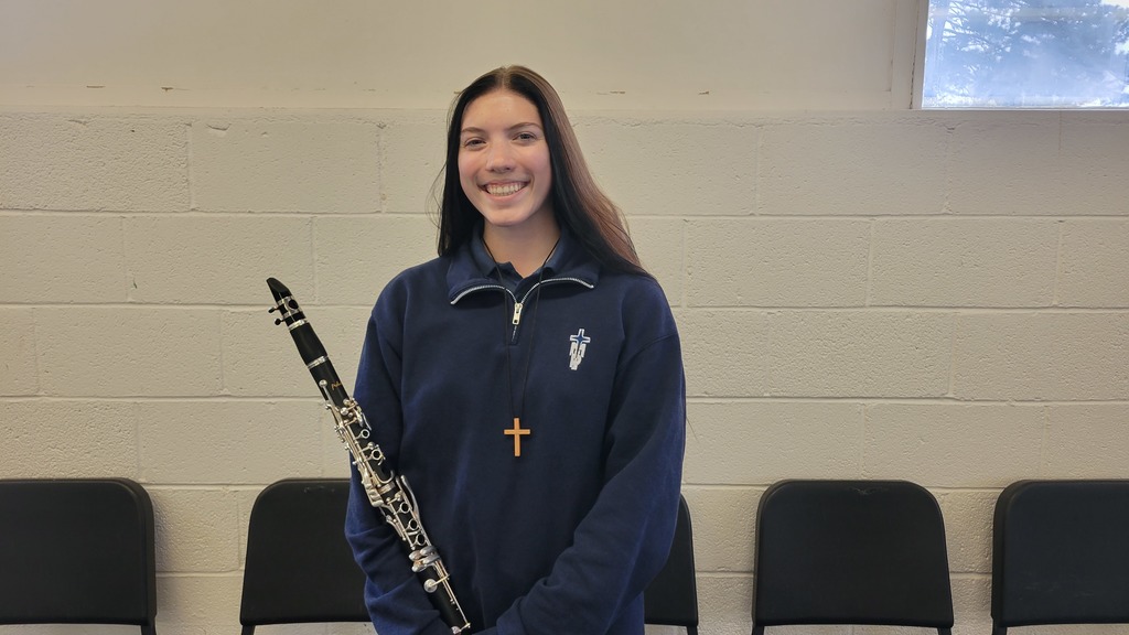 Alexa Fry, Senior Clarinetist. She has Made District Honor All 4 Years in her High School Time!