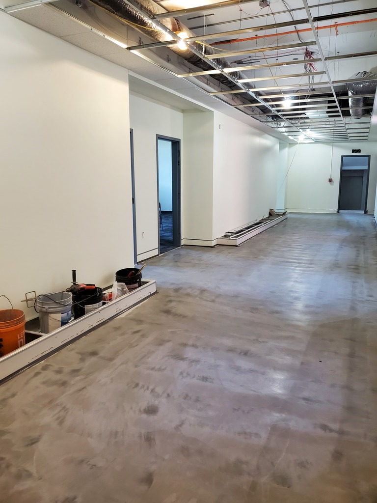 hallway view on NW wing of 3rd floor